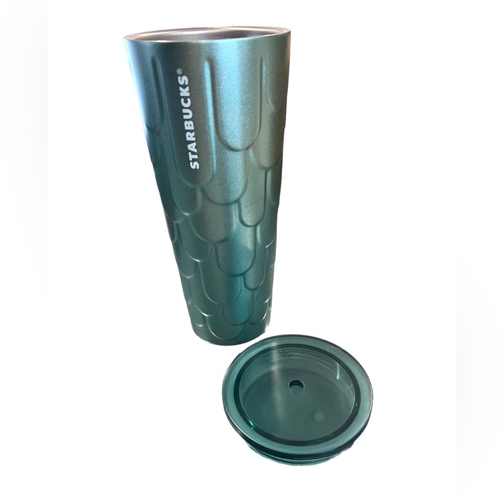 Starbucks Siren Mermaid Scale Green Stainless 24 oz Cup